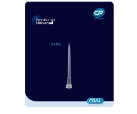 Ponteira Branca Tipo Universal 0,1-10 Ul - 1.000 Unid - 18171 - Cral